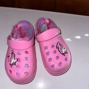 Unicorn crocs